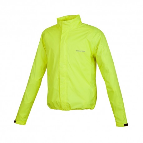 GIACCA ANTIPIOGGIA NERA NANO RAIN JACKET PLUS TUCANO URBANO